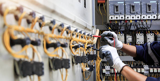 Professional Electrician technician working in Byng, OK